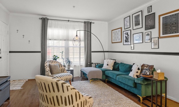 Wheaton Condo | 2BR & 2BA Townhome style condo near Metro station