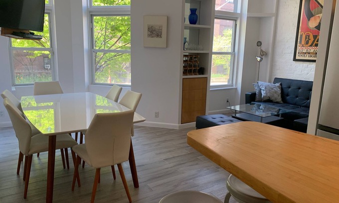 Upper West Side House | 2BR + large sleeping loft/2Bath 1 block from Central Park on UWS