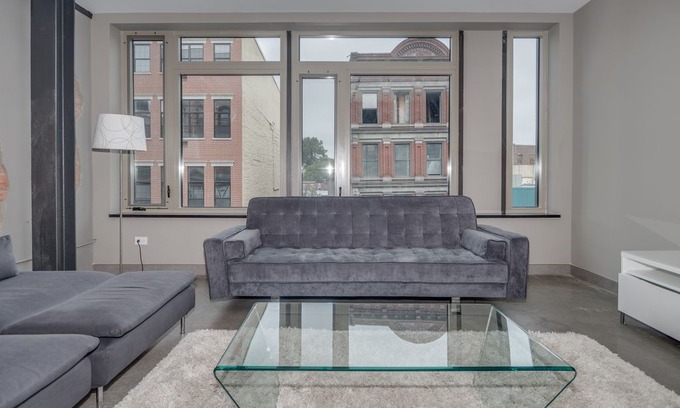 Downtown Jersey City Apartment | 2BR Loft in the Heart of Historic Downtown JC