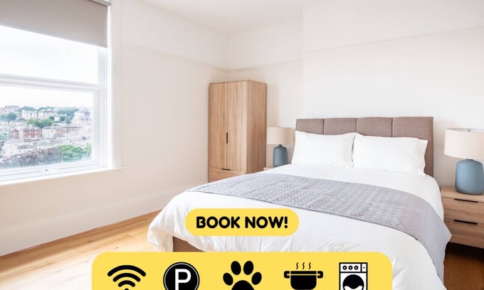 St Leonards-On-Sea Apartment | 2BR Seaside Sanctuary in St Leonards on Sea Flat 5