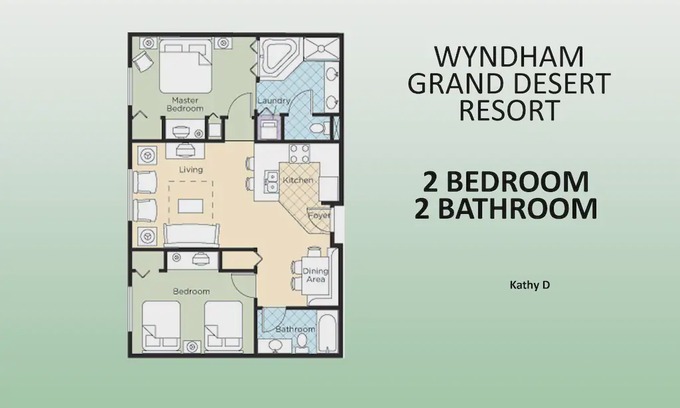 Las Vegas Resort | 2Br Wyndham Grand Desert Resort *b3*