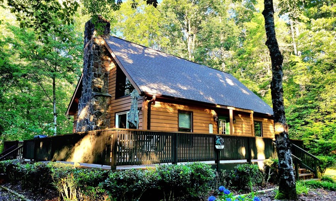 Helen Cabin | 2miles to HELEN, Spa, GAME RM, Firepit, CRNHOLE, horseshoes