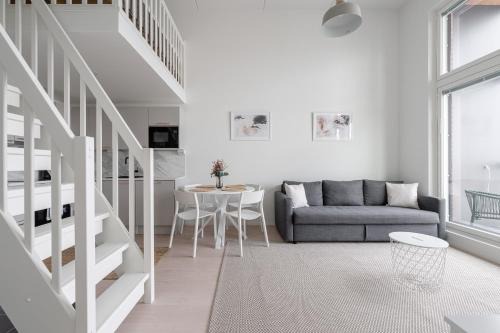 Tampere Apartment | 2ndhomes Tampere "Oodi" Loft Apartment - Brand New Top Floor Apt that Hosts 6