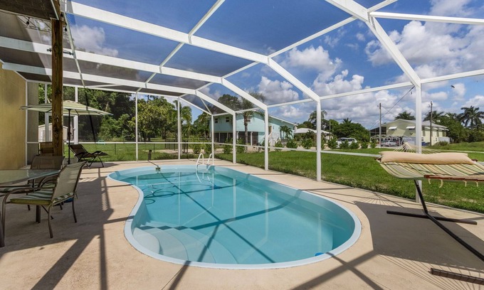 Saint James City House | 3/3 Amazing Heated Pool Home in St. James City!