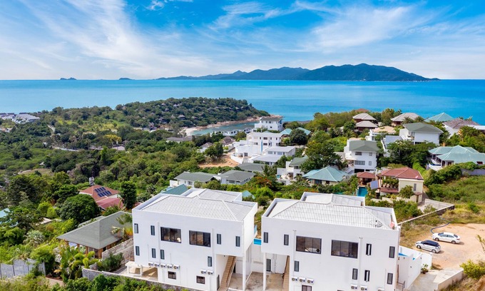 Plai Laem Villa | 3 Bed Seaview Villa 5 mins to beach (A1)