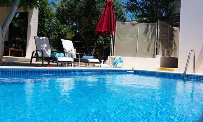 Kritou Tera Villa | 3 bedrooms villa with sea view private pool and enclosed garden at Kritou Tera