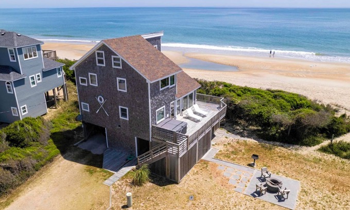 Buxton House | 3 br, oceanfront, ocean view, sunrise !
