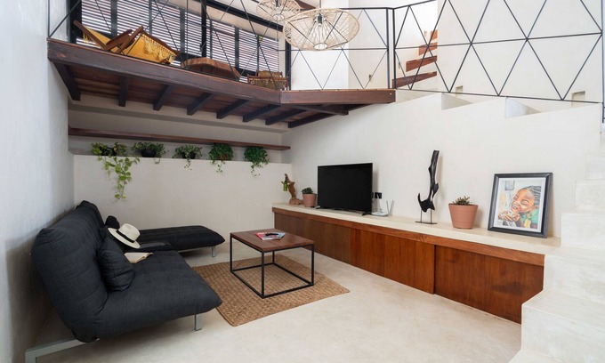 La Veleta Condo | 3 Level Penthouse Loft, Private Rooftop and Jacuzzi