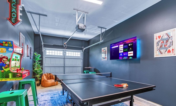 Charlotte House | 3 Lux King Beds, Game Rm, Fenced Backyard Escape