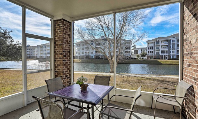 Central Myrtle Beach Apartment | 3 Mi to Broadway at the Beach: Condo w/Pool!