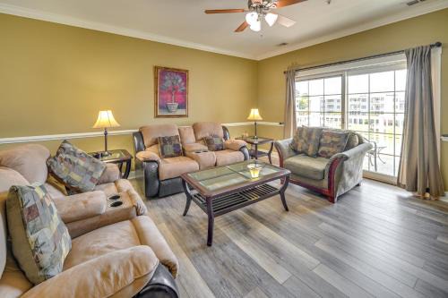 Central Myrtle Beach Apartment | 3 Mi to Ocean Resort Condo in Myrtle Beach!