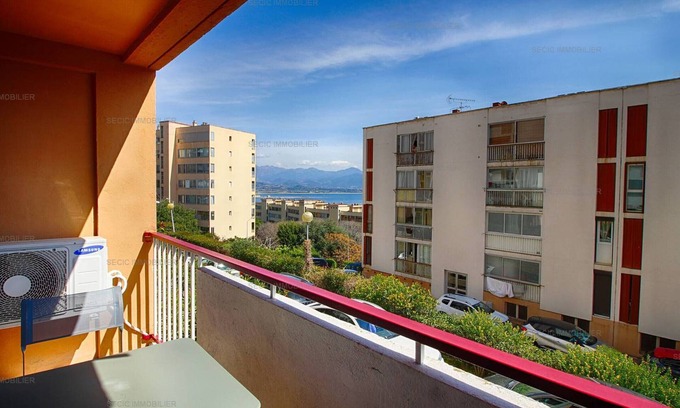 Ajaccio Apartment | 3-room apartment with air conditioning and parking - 4 people