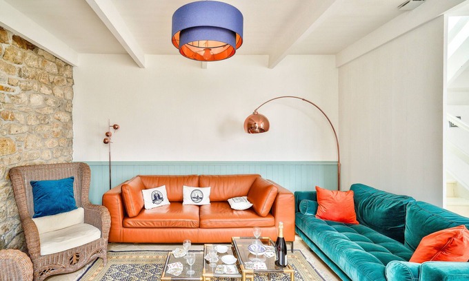 Ile-Tudy Ski Chalet | 30 m from the sea - Beautiful house for 7 on Île Tudy