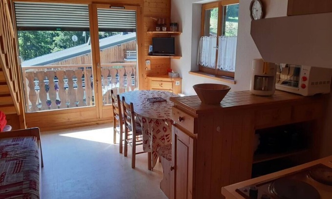 Chatel Apartment | 300m from the Linga ski slopes (free shuttle at the foot of the building)