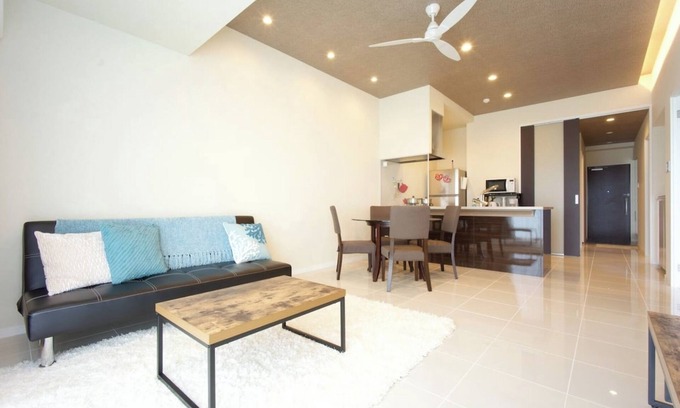 Maeda Apartment | 307 Waves seen from the room on the top floor A - 307/Kunigami-gun Okinawa