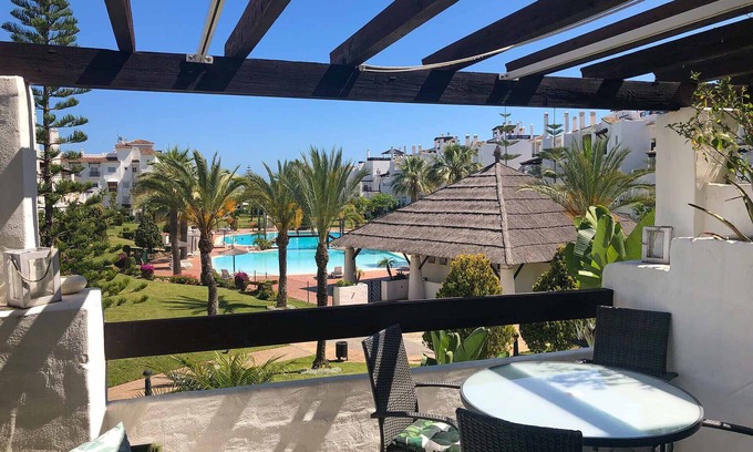 San Pedro de Alcantara Apartment | 37 - Las Adelfas 1st Floor with Pool Views