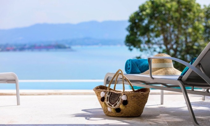 Moo 5 Villa | 3Bed/4Bath Beachside Ocean View Villa with Swimming Beach and Park Access