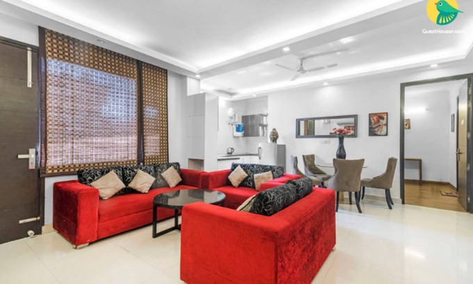 Sat Bari Apartment | 3BHK Apt. for Short/Long Stay at Chattarpur New Delhi