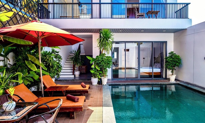 Cam An Villa | 3BR Villa with Private Pool near An Bang Beach - Free Bikes