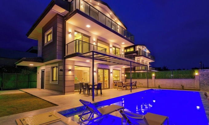 Fethiye Villa | 4+1 Villa suitable for large families and groups of friends/VILLA-14262n