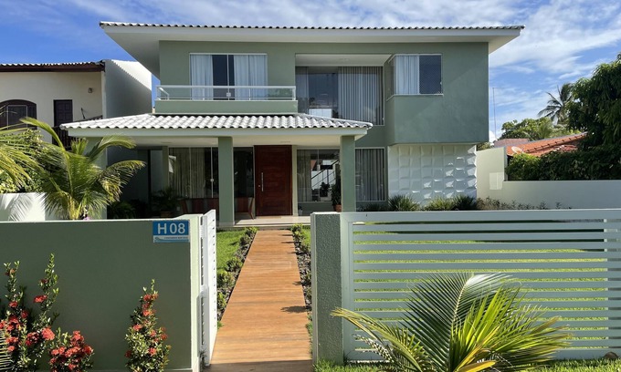 Canto do Mar House | 4-bedroom Guarajuba beach house, near the beach, with pool and wifi