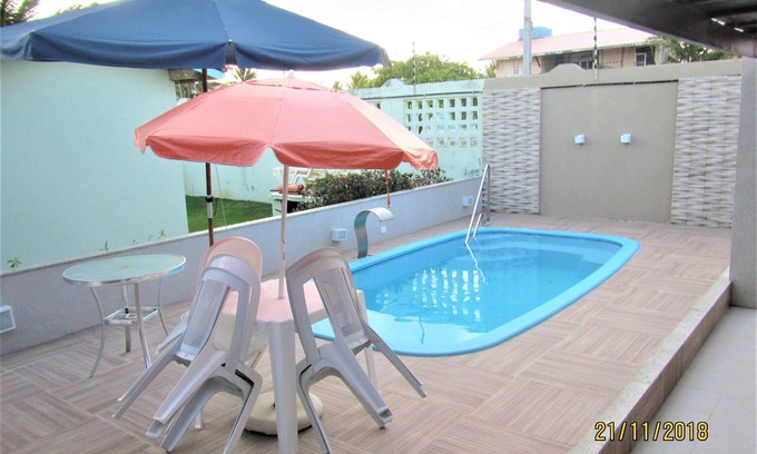 Loteamento Praias do Sul House | 4 BEDROOM HOUSE WITH CLOSED CONDOMINIUM POOL IN FRONT OF THE BEACH