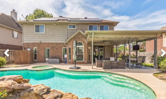 Cypress House | 4-bedroom Midterm House In Superb Cypress with Pool & Hot Tub.