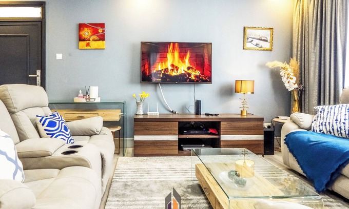 Gathanga Apartment | 4 minutes to Two Rivers Mall! Family-sized condo with a fully functional Kitchen
