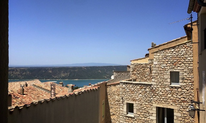 Aiguines Apartment | 4 Ventoux Superbe Duplex vue lac