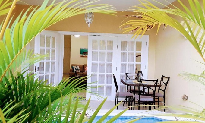Fitts Village Apartment | #4 Westland Villa with pool across from West Coast beach