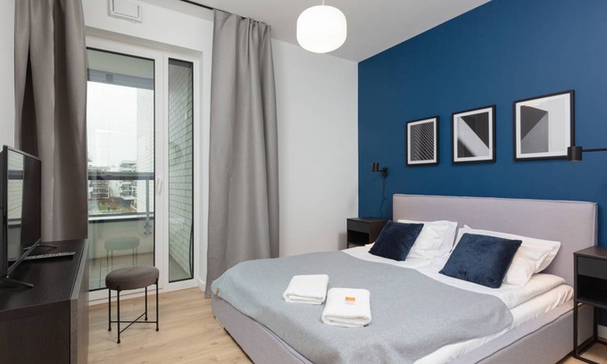 Zoliborz Apartment | 41 m² Apartment ∙ 1 bedroom ∙ 4 guests