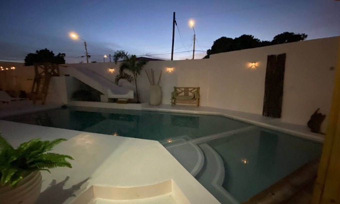 Cas Grandi Apartment | 4BlessingsCuracao studio on the ground-floor, pool, playground, close to beaches