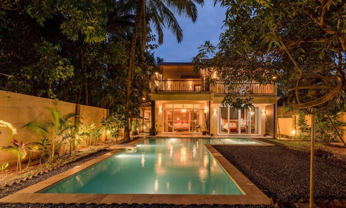 Ashvem Villa | 4BR w Pool in Morjim - Villa Corsa by Hireavilla