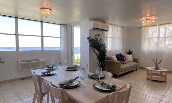 Bajura Condo | #5 Beachfront Boho 3BR, 2BA Apartment @ JobosBeach