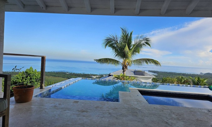Las Terrenas Villa | 5 bed mountaintop villa