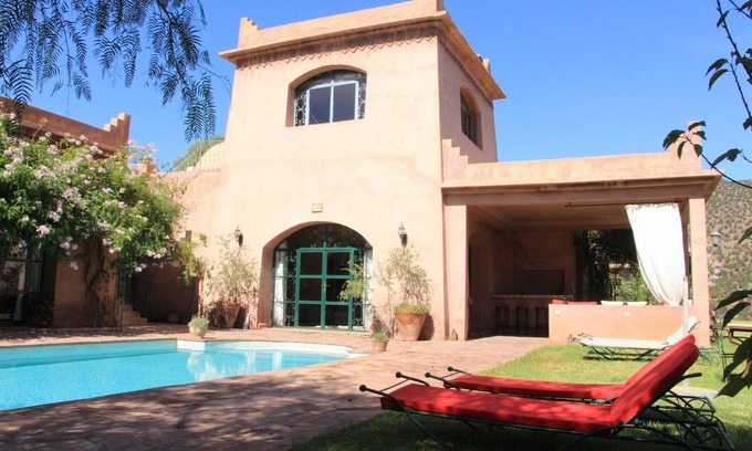 Ouirgane Villa | 5-bedroom villa (16 people) 1 hour from Marrakech