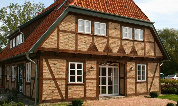 Borgerende Apartment | 5* half-timbered FH fireplace sauna WLAN 250m to the beach