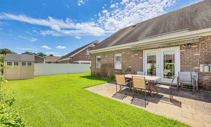 Rocky Mount House | 5 Mi to Rocky Mount Mills: Modern Retreat w/Patio