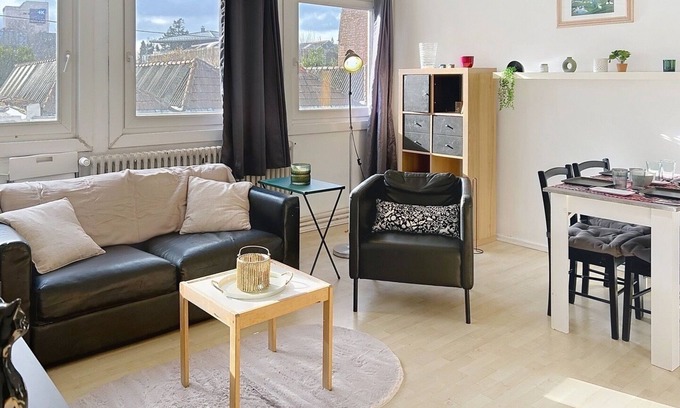 Marcq-en-Baroeul Apartment | 5 minutes from Lille ! Bright apartment for 4 people