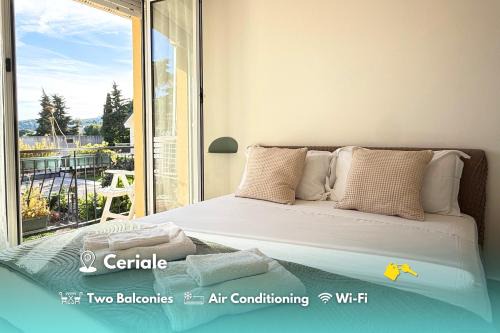 Ceriale Apartment | 5 minuti dal mare - Relax con Fresco Balcone