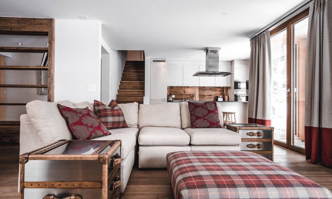 Saas-Fee Apartment | 5* Modern, luxury split-level apartment