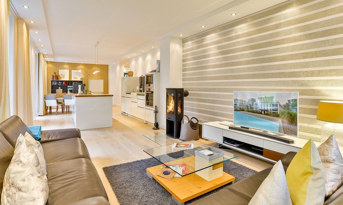 Binz Apartment | 5-star luxury vacation apartment Seebrise, Villa Mathilde