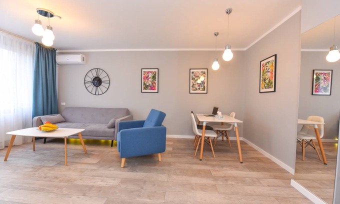 Bucharest City-Centre Apartment | 50 m² Apartment ∙ 1 bedroom ∙ 3 guests