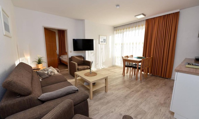 Duhnen Apartment | 50 m² Apartment ∙ 2 bedrooms ∙ 4 guests