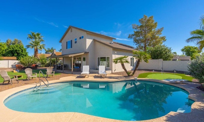 Chandler House | 5BR|Heated Pool|Pickleball| Ping Pong & Pool Table