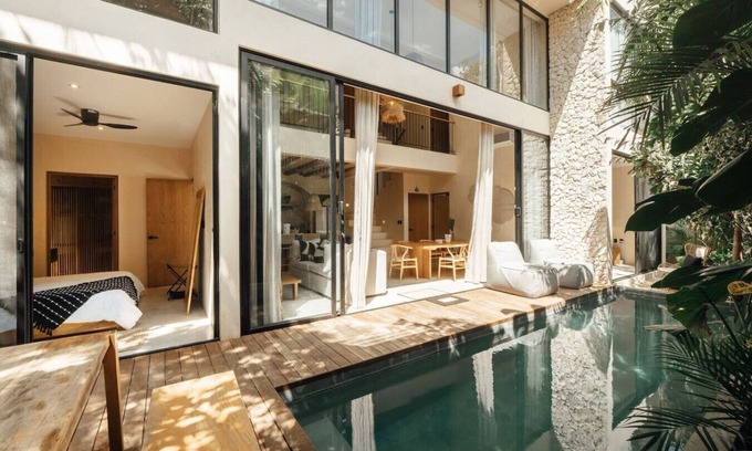 Tulum Villa | 5BR Luxury Villa 2 private pools & rooftop