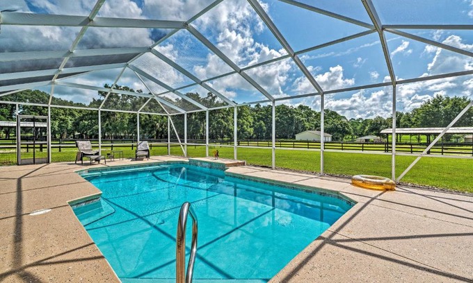Fellowship House | 6-Acre Retreat Less Than 3 Mi to WEC and Less Than 10 Mi to HITS!