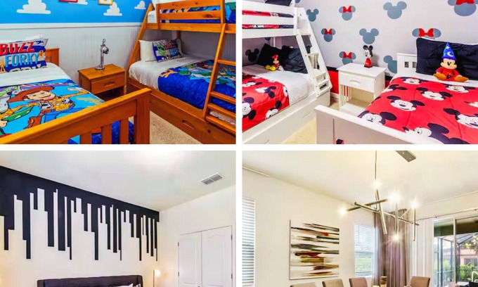 Sunridge Woods Villa | 6 BED | 4 BATH Wealth Villa w/Gamesroom & POOL 7049Oak