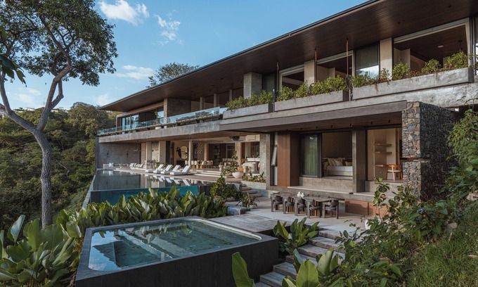 Papagayo Peninsula Villa | 6 BR architectural masterpiece that redefines luxury living.