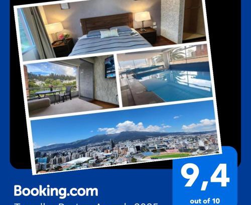 Financial District Apartment | 600 Excelente Vista panoramica,piscina,sauna,seguridad 24h,acojedor,confortable,Excellent panoramic view, swimming pool, private security 24h comfortable and cozy